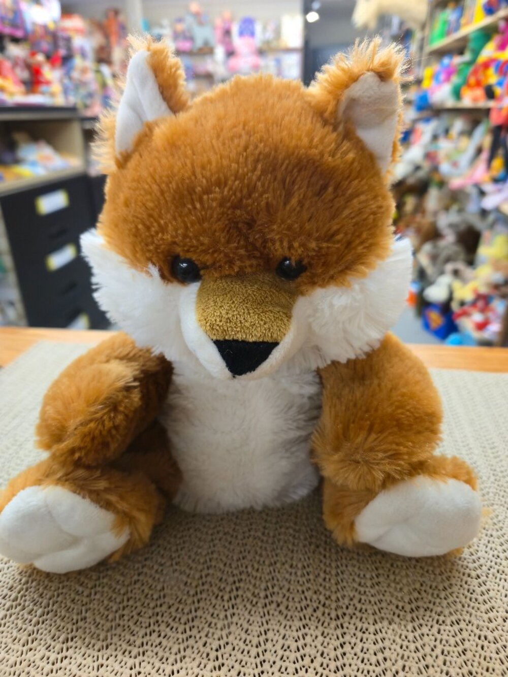 Plush Fox Hand Puppet